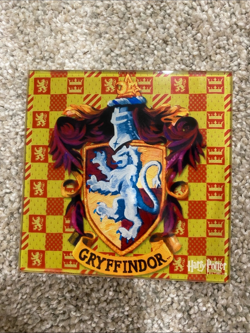 Set of 4 Harry Potter Glass Coasters - Picture 2 of 8